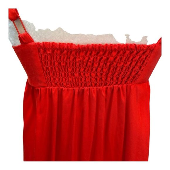 Urban Outfitter  Red Jumper‎ Style Spaghetti Strap  Preppy Dress Size S - Picture 4 of 10
